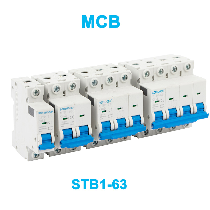 Konkurenčna C65 Struktura STB1-63 Series Miniaturni vezje MCB
