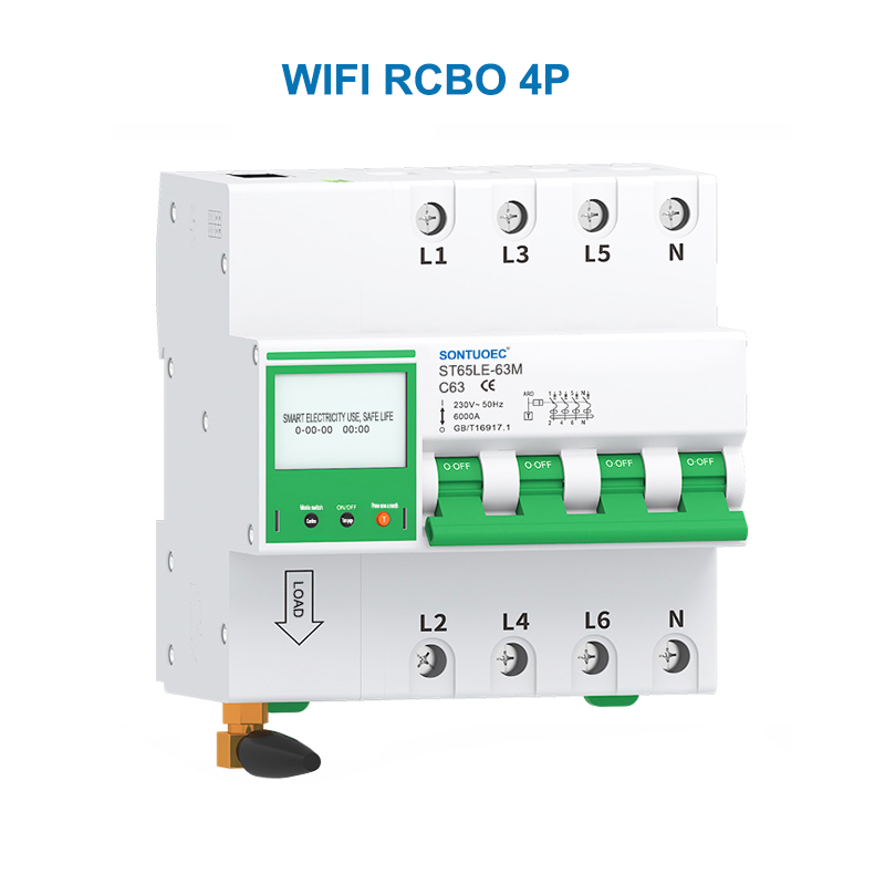 IoT Inteligentni odklopnik wifi MCB RCBO