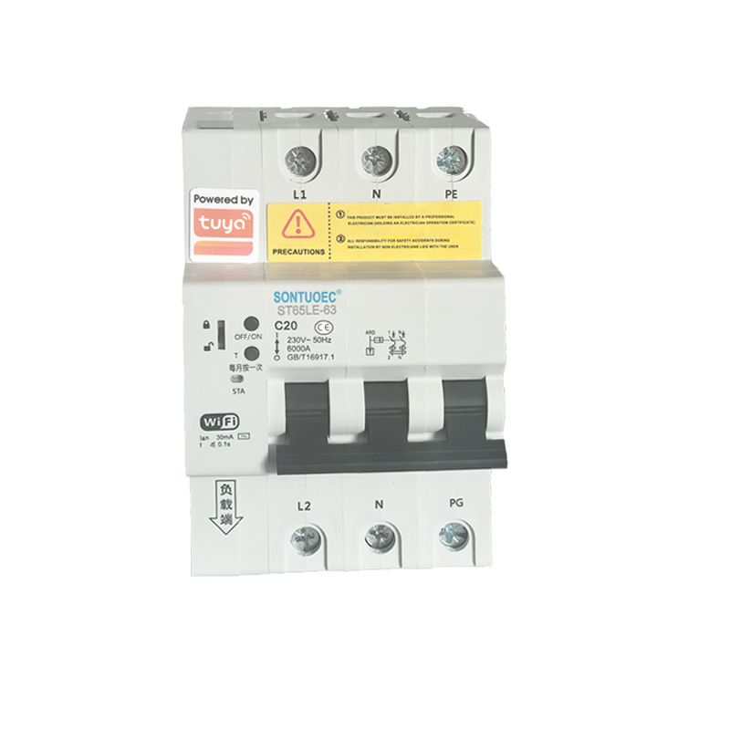 WiFi ST65LE-63wf2 Series Multi Functional IoT Inteligentni Inteligentni odklopnik RCBO